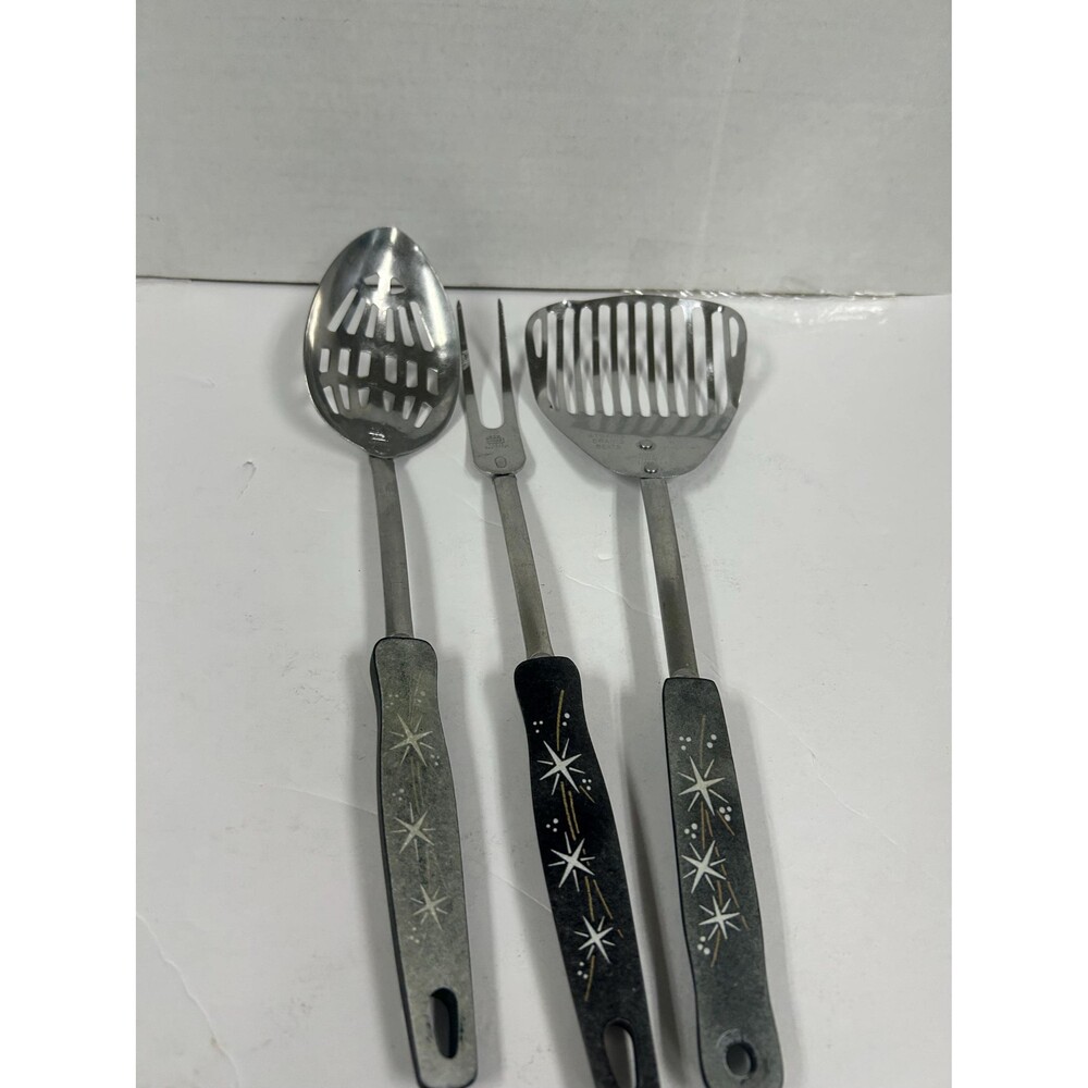 EKCO Cooking Utensil Lot Atomic Starburst